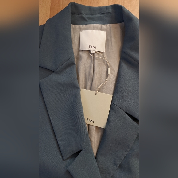 Tibi NWT Fluid Suiting Liam Blazer - Picture 5 of 6